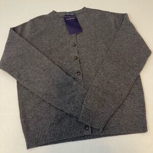 Gray Women's Cardigan Sweater Sz 38.